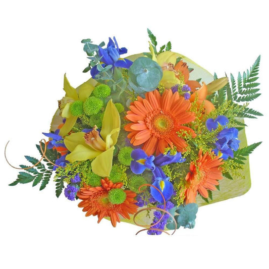 Abundance of Colour Flower Bouquet Romanian Flower Shop