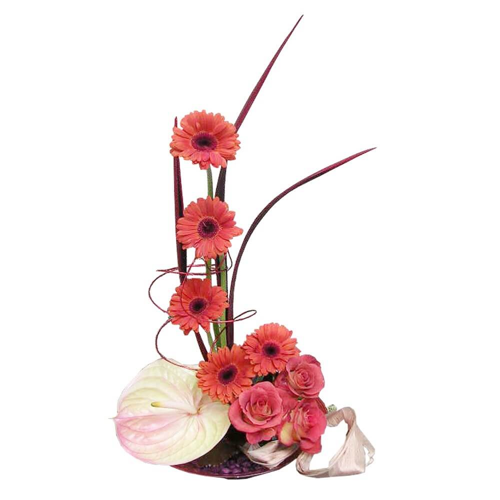 Love Letter Flower Arrangement Romanian Flower Shop