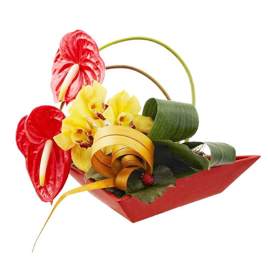 Warm Embrace Flower Arrangement Romanian Flower Shop