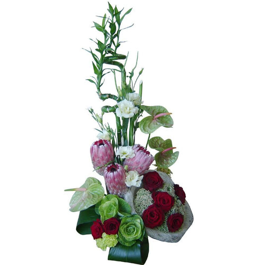 Tender Distinction Flower Arrangement Romanian Flower Shop